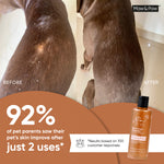 oil to reduce dog skin itching and dandruff